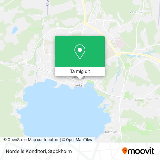 Nordells Konditori karta