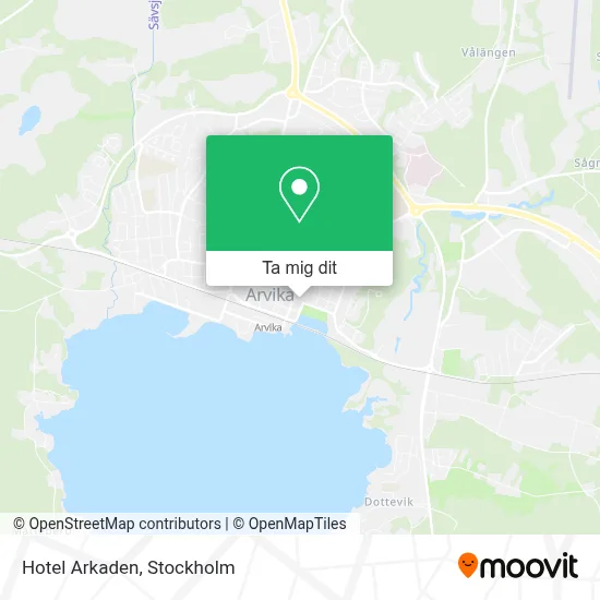 Hotel Arkaden karta