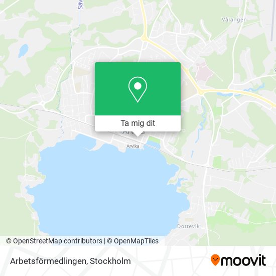 Arbetsförmedlingen karta