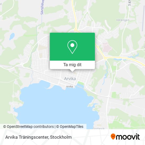 Arvika Träningscenter karta