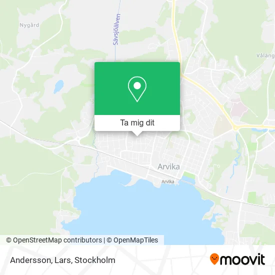 Andersson, Lars karta