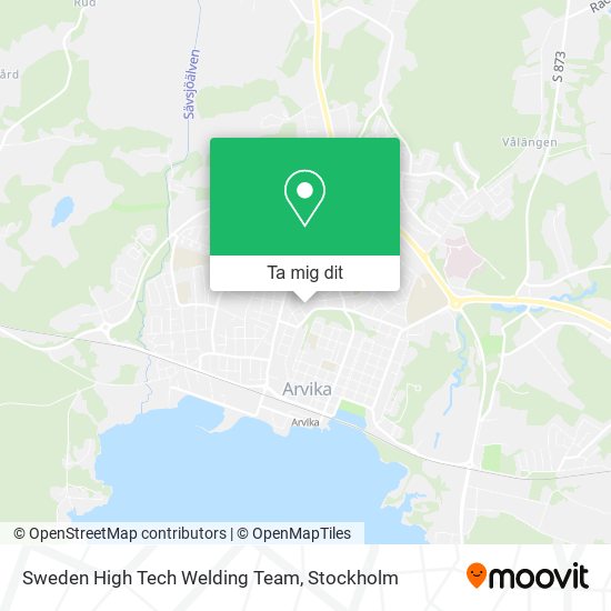 Sweden High Tech Welding Team karta