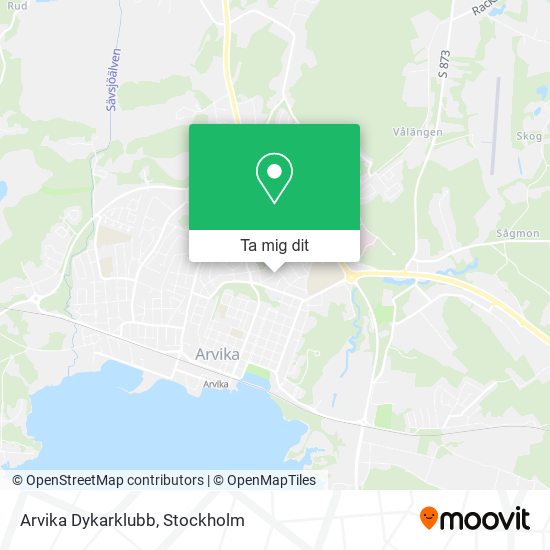 Arvika Dykarklubb karta