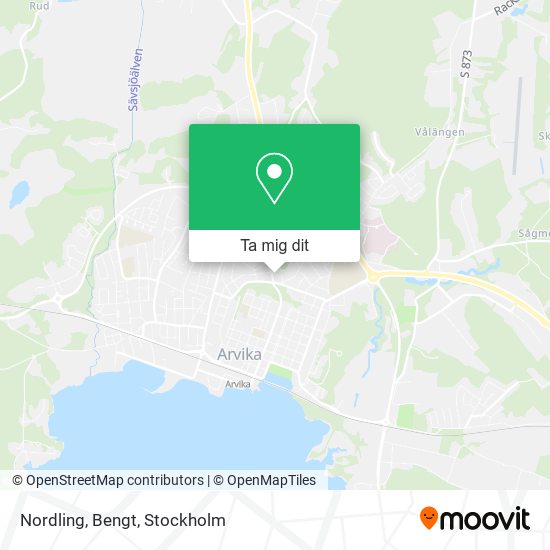 Nordling, Bengt karta