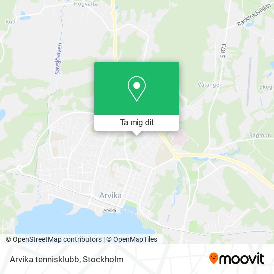 Arvika tennisklubb karta