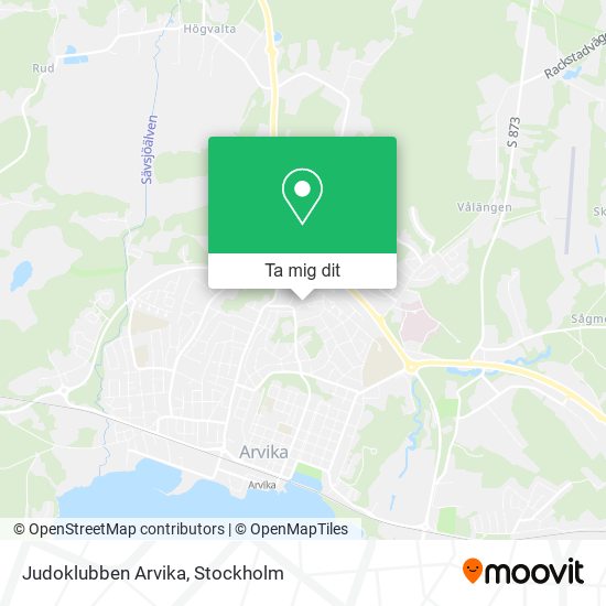 Judoklubben Arvika karta