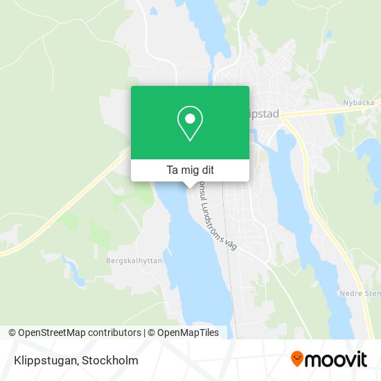 Klippstugan karta