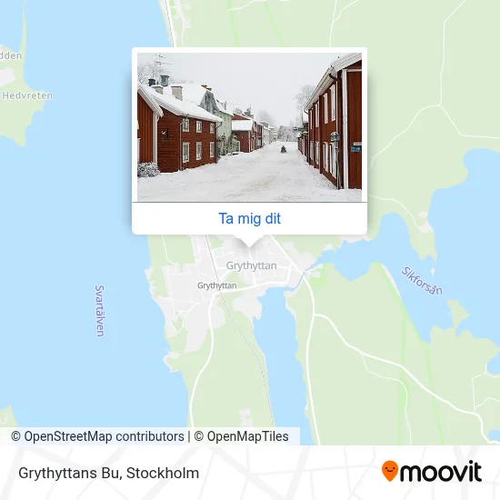 Grythyttans Bu karta
