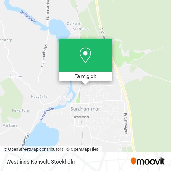 Westlings Konsult karta