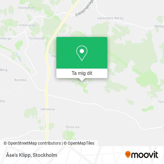 Åse's Klipp karta