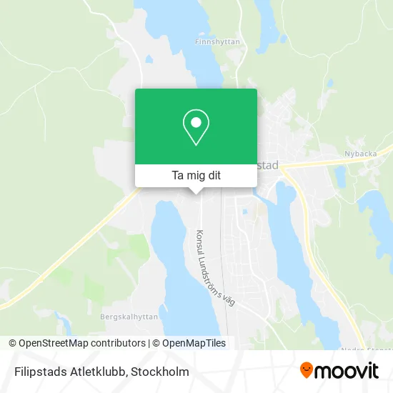 Filipstads Atletklubb karta