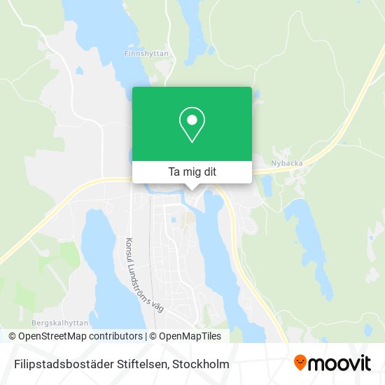 Filipstadsbostäder Stiftelsen karta