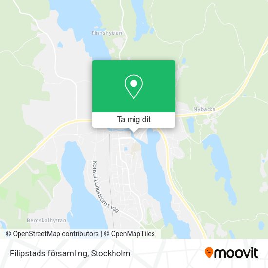 Filipstads församling karta