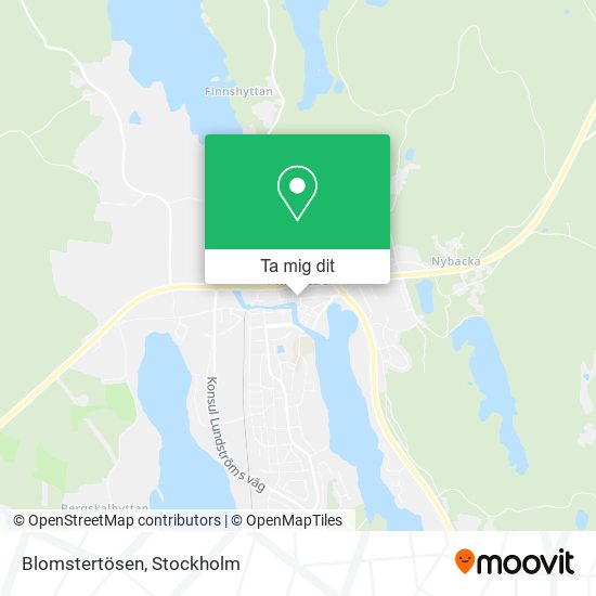 Blomstertösen karta