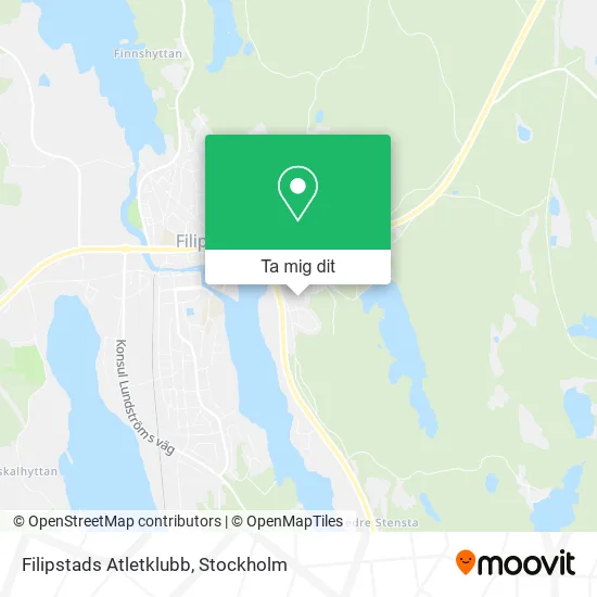 Filipstads Atletklubb karta