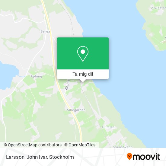 Larsson, John Ivar karta