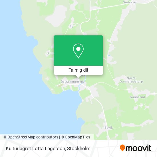 Kulturlagret Lotta Lagerson karta