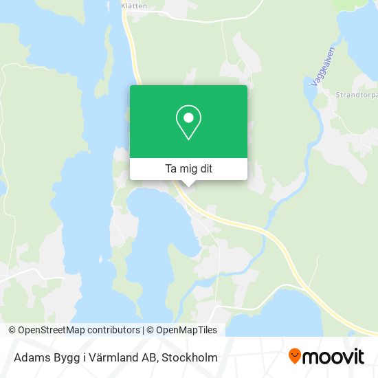 Adams Bygg i Värmland AB karta