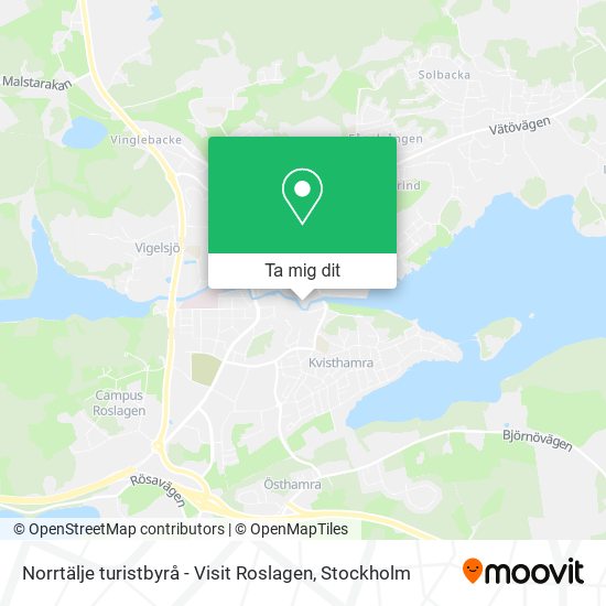 Norrtälje turistbyrå - Visit Roslagen karta