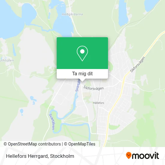 Hellefors Herrgard karta