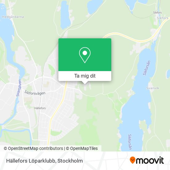 Hällefors Löparklubb karta