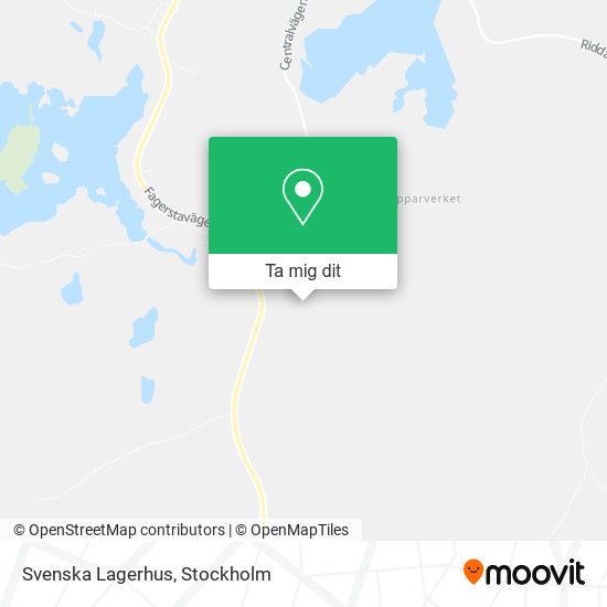 Svenska Lagerhus karta