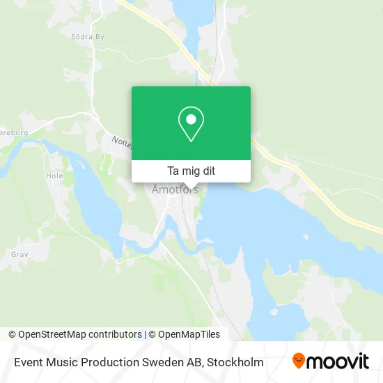 Event Music Production Sweden AB karta