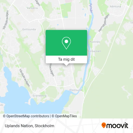 Uplands Nation karta