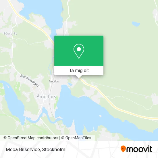 Meca Bilservice karta