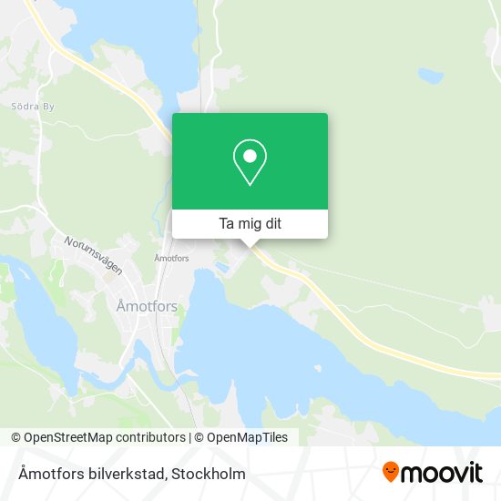 Åmotfors bilverkstad karta
