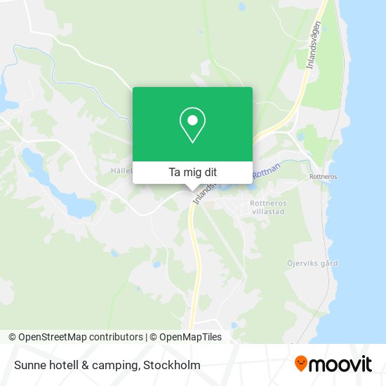 Sunne hotell & camping karta