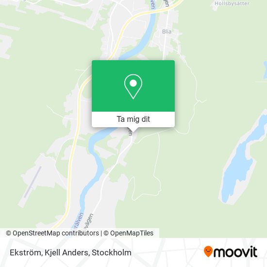 Ekström, Kjell Anders karta