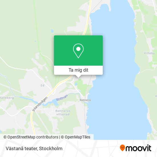Västanå teater karta