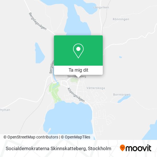 Socialdemokraterna Skinnskatteberg karta