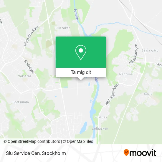 Slu Service Cen karta