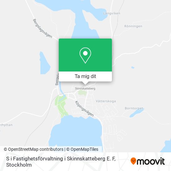 S i Fastighetsförvaltning i Skinnskatteberg E. F karta