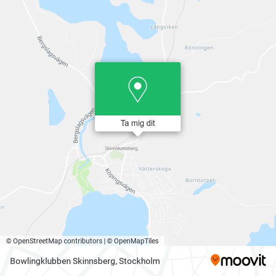 Bowlingklubben Skinnsberg karta