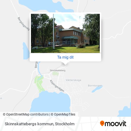 Skinnskattebergs kommun karta