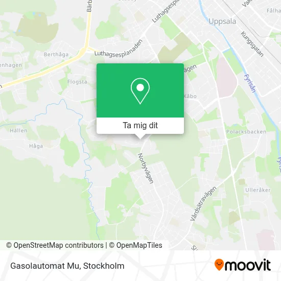 Gasolautomat Mu karta