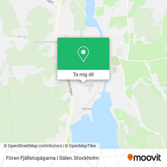 Fören Fjällstugägarna i Sälen karta