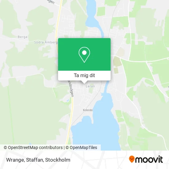 Wrange, Staffan karta