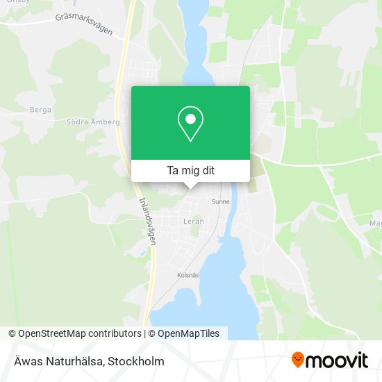 Äwas Naturhälsa karta