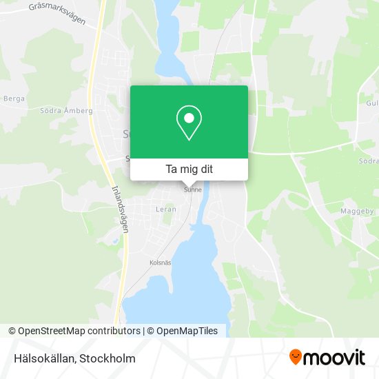 Hälsokällan karta