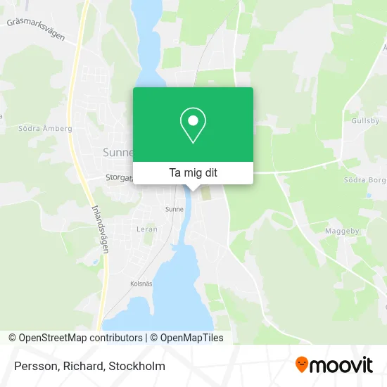 Persson, Richard karta