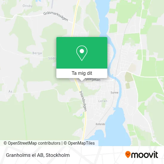 Granholms el AB karta