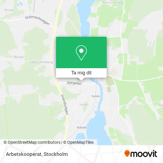 Arbetskooperat karta