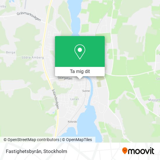 Fastighetsbyrån karta