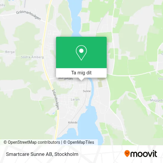 Smartcare Sunne AB karta