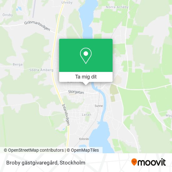 Broby gästgivaregård karta