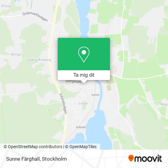 Sunne Färghall karta